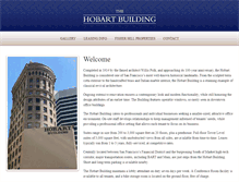 Tablet Screenshot of hobartbuilding.com